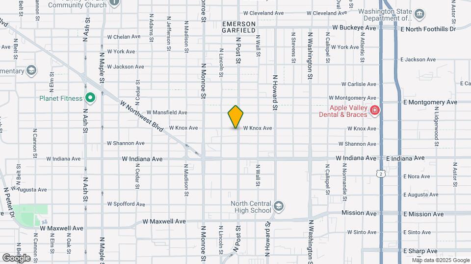 803 W Knox Ave Map and Location Details