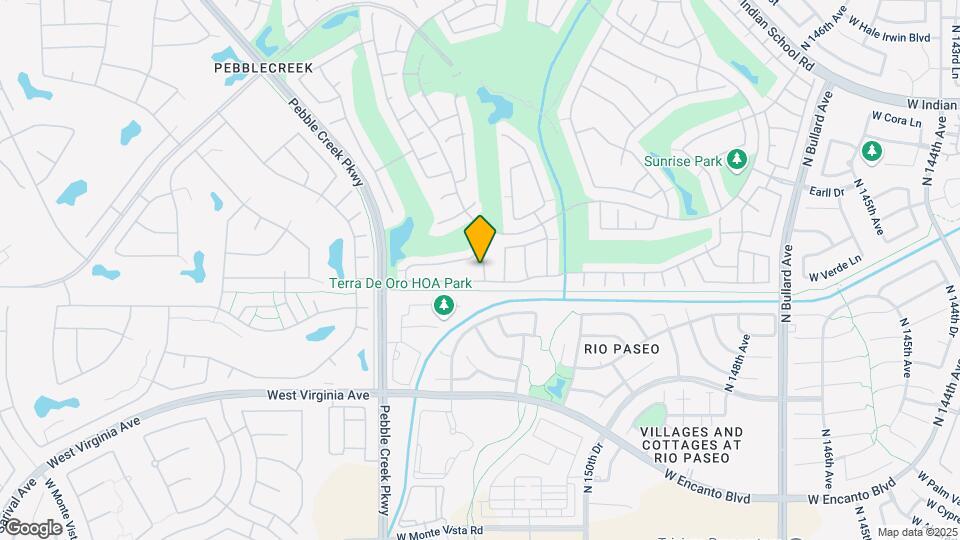 2980 N 152nd Ln Map and Location Details