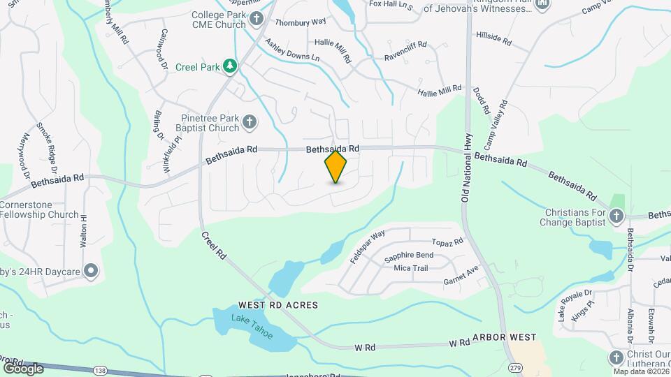 2631 S Hills Mapa y Detalles de la Ubicación