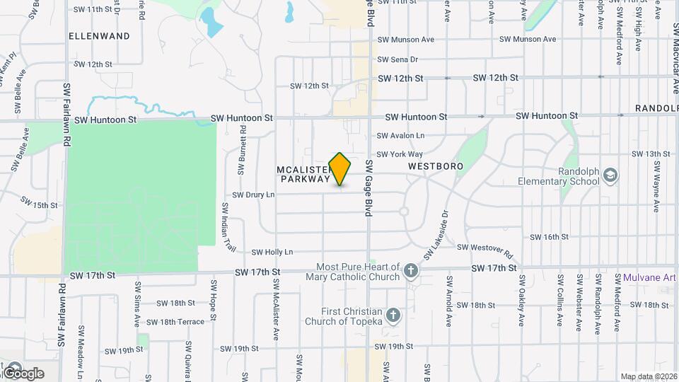 Drury Place Retirement Apartments Map and Location Details