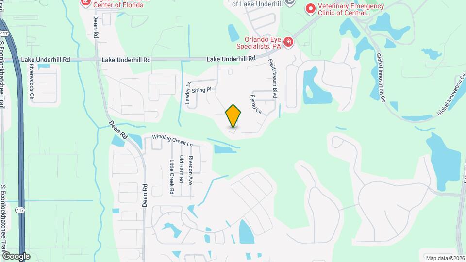 11332 Moonshine Creek Cir Map and Location Details