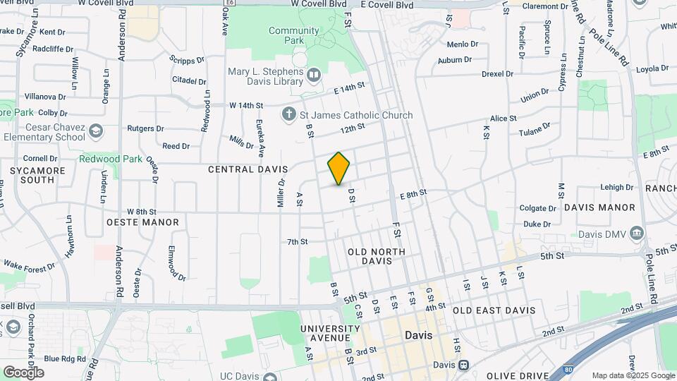 406 9th St Map and Location Details