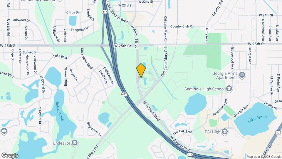 924 S Pine Ridge Cir Map and Location Details