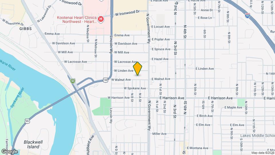 241 W Walnut Ave Mapa y Detalles de la Ubicación