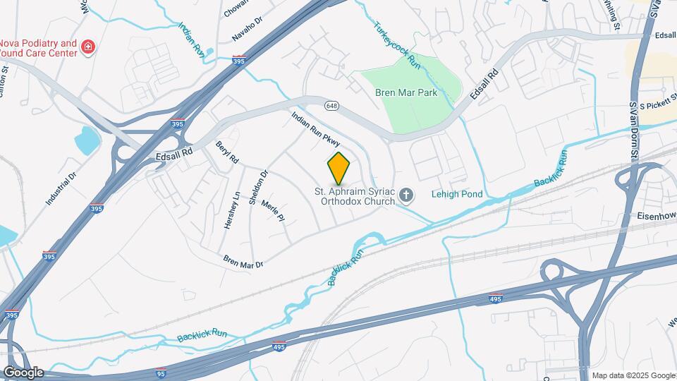 5610 Iona Way Mapa y Detalles de la Ubicación