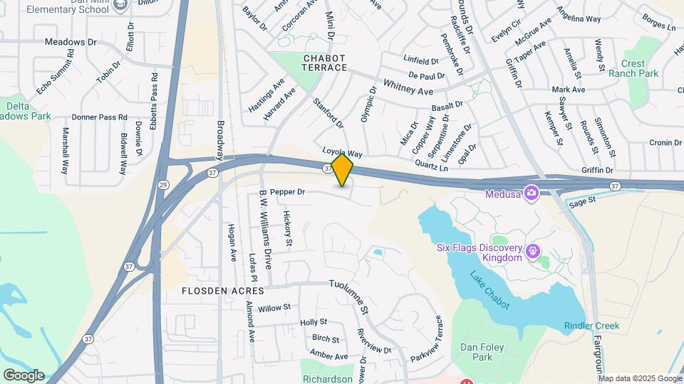 380 Pepper Dr Map and Location Details