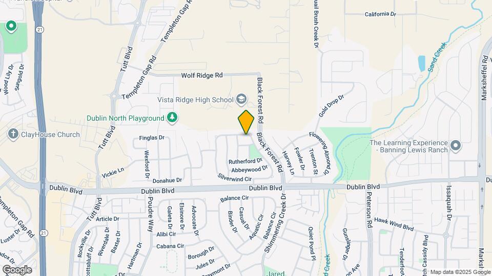 6730 Silverwind Cir Map and Location Details