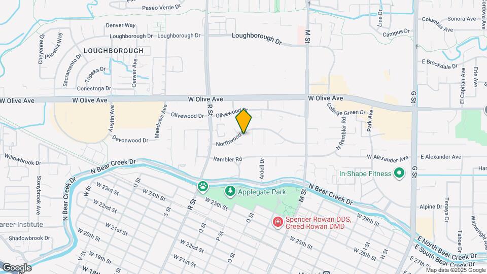 948 Northwood Dr Map and Location Details