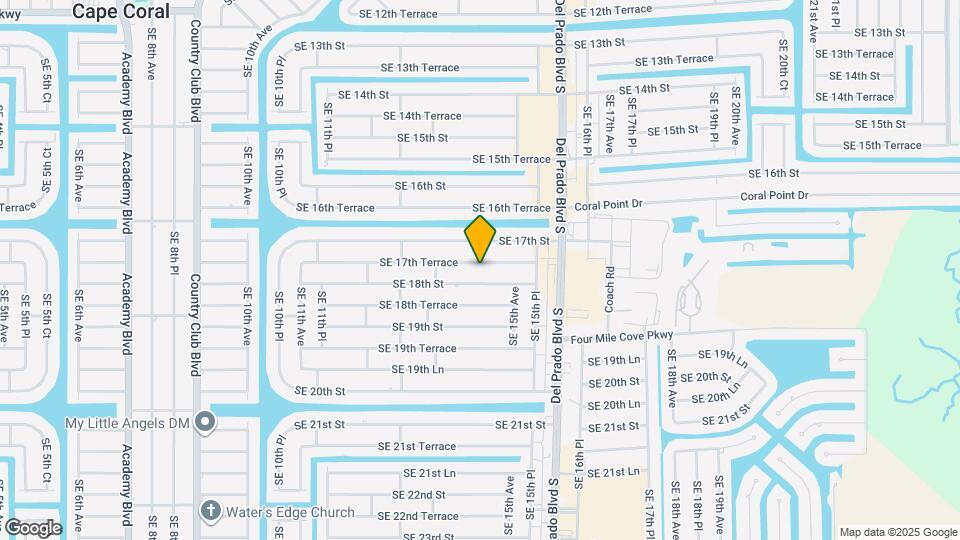 1432 SE 17th Terrace Mapa y Detalles de la Ubicación