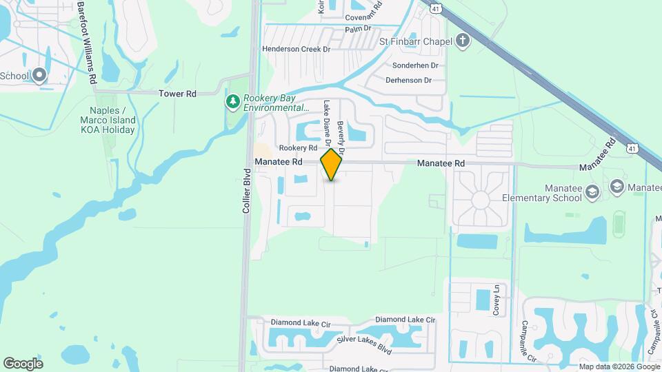 1115 Tranquil Brk Dr Mapa y Detalles de la Ubicación