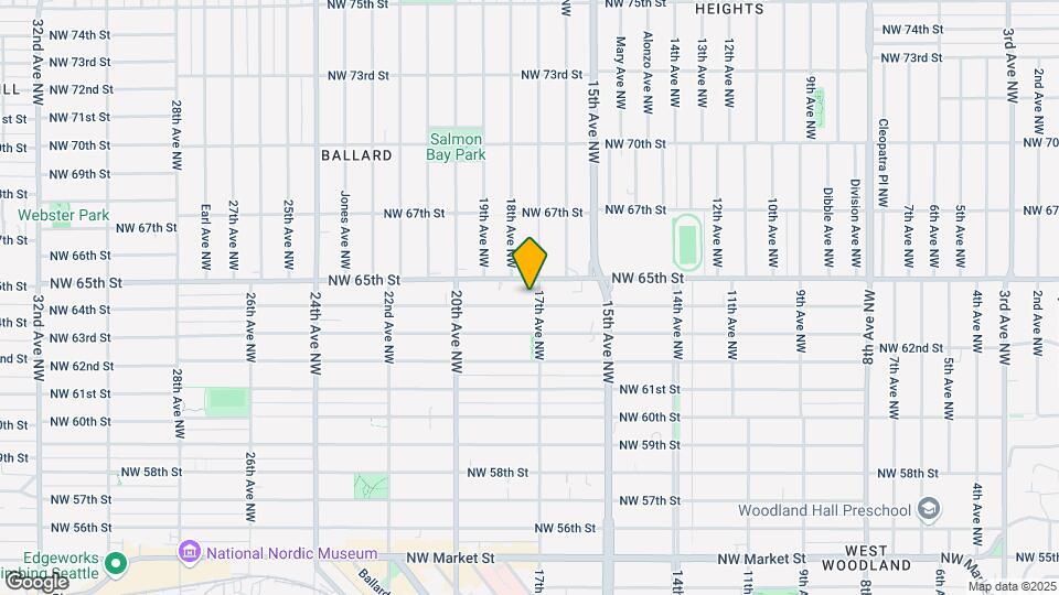 1700 64th St NW Mapa y Detalles de la Ubicación