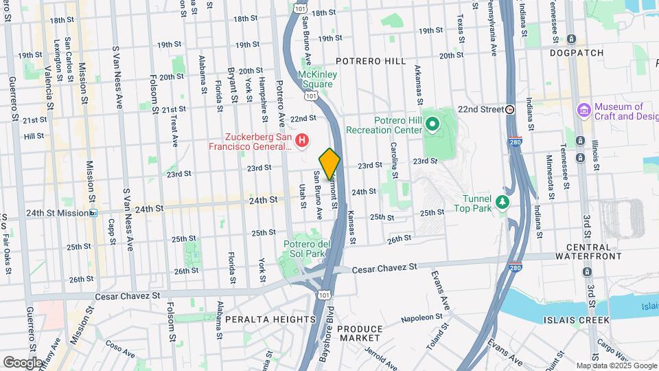 1266-1270 Vermont St Map and Location Details