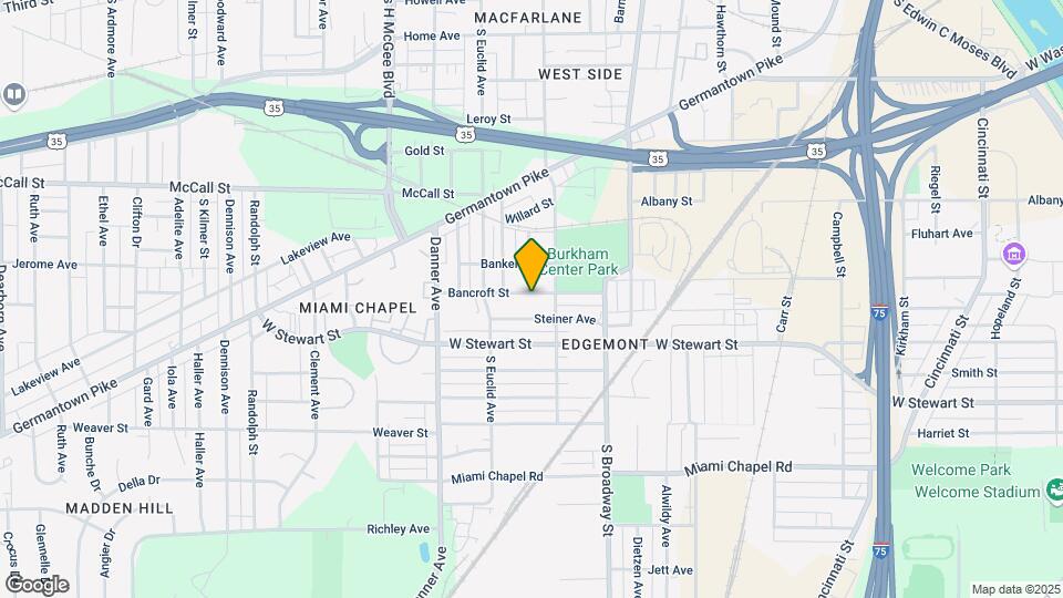 1420-1432 Bancroft Ave Mapa y Detalles de la Ubicación
