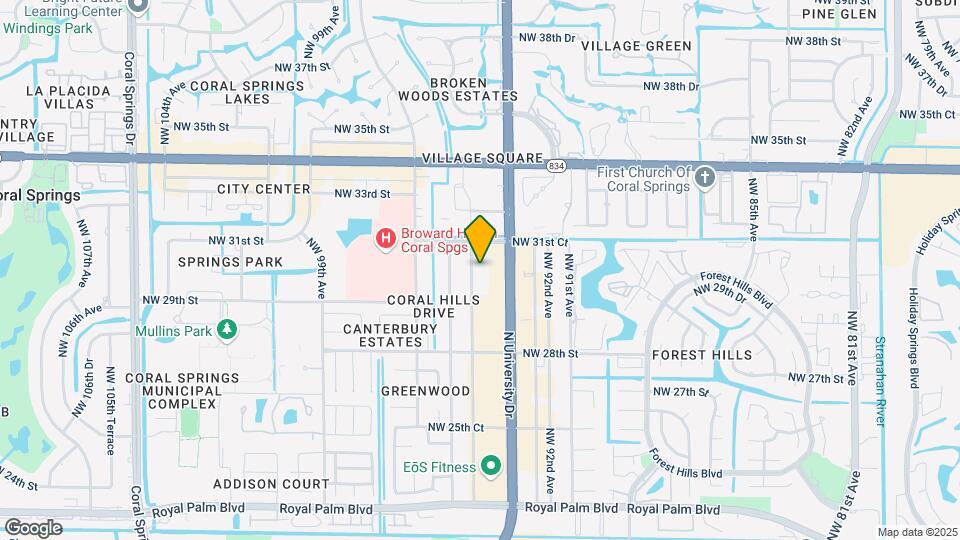 3071 NW 94th Ave Map and Location Details
