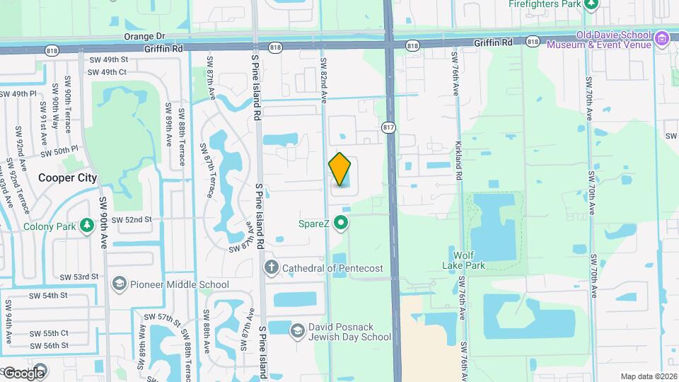 8165 Madison Lakes Cir S Map and Location Details