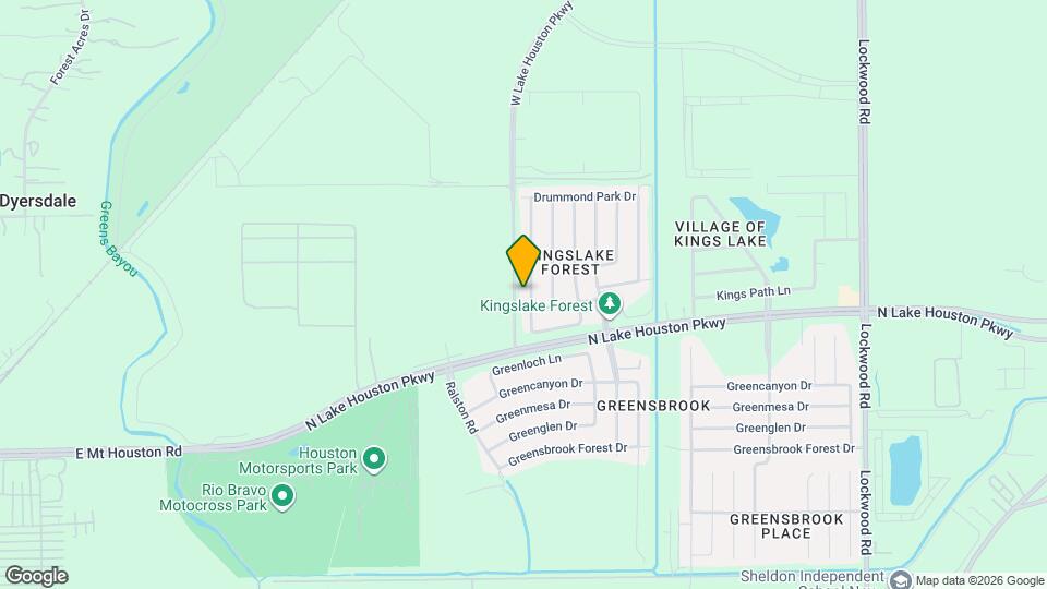 12211 Haroldson Forest Dr Mapa y Detalles de la Ubicación