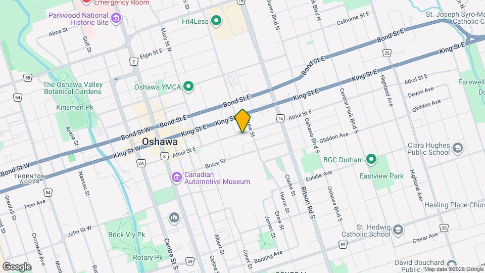 177 Athol St E Map and Location Details