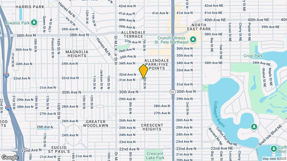 700 31st Ave N Map and Location Details