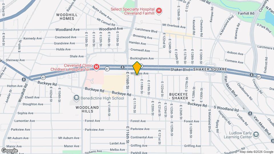 2785 E 117th St Mapa y Detalles de la Ubicación