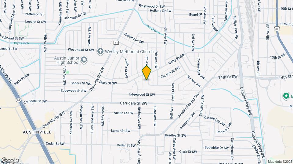 1805 8th Ave SW Map and Location Details