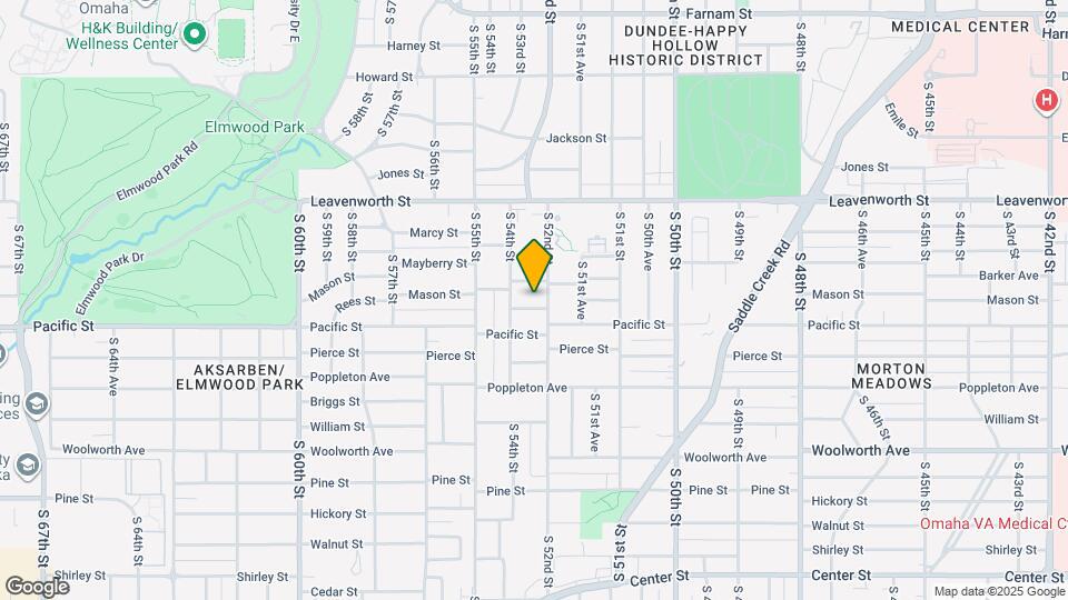 5210 Rees St Mapa y Detalles de la Ubicación