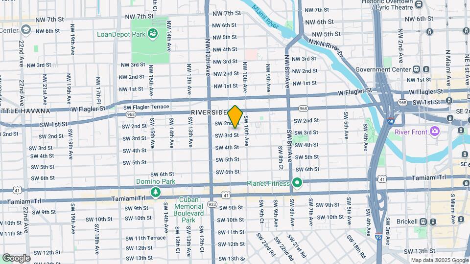 1051 SW 3rd St Map and Location Details