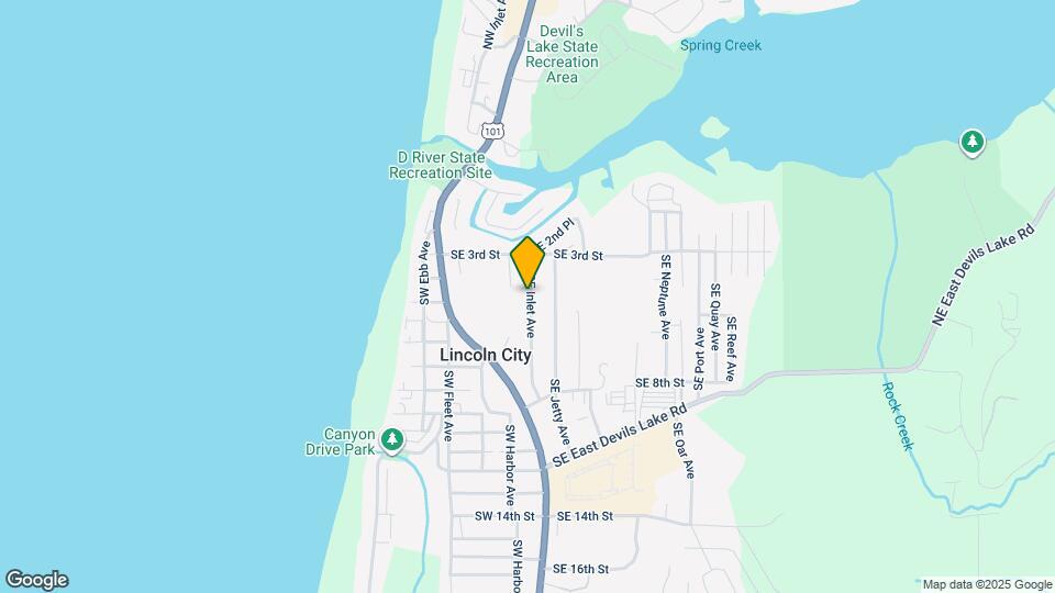 427 SE Inlet Ave Map and Location Details