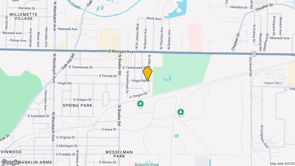 2719 Vogel Rd Map and Location Details