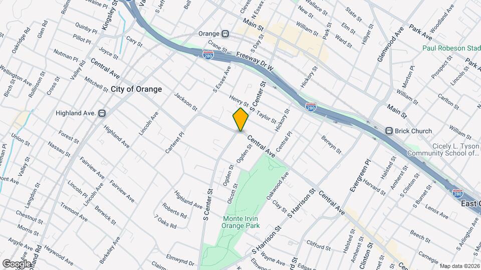 212 Central Ave Mapa y Detalles de la Ubicación