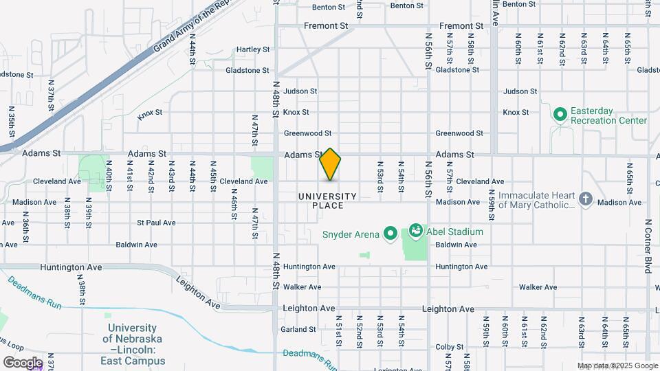 5029 Cleveland Ave Map and Location Details