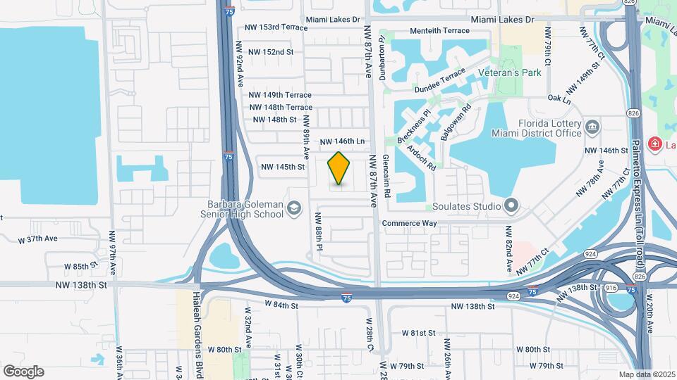 14336 NW 88th Ave Map and Location Details