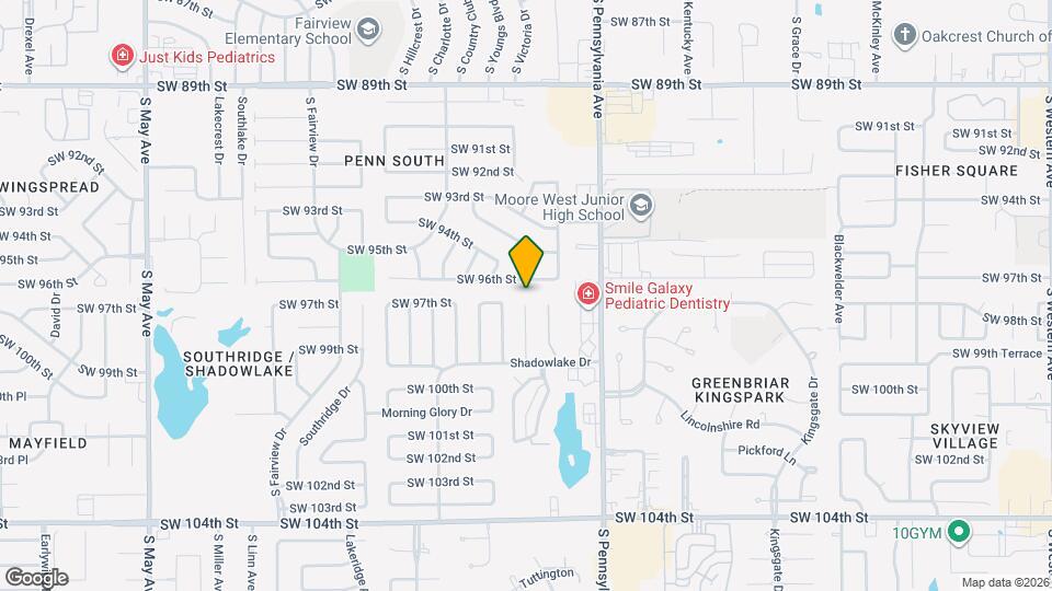 9801 Larkspur Ln Mapa y Detalles de la Ubicación