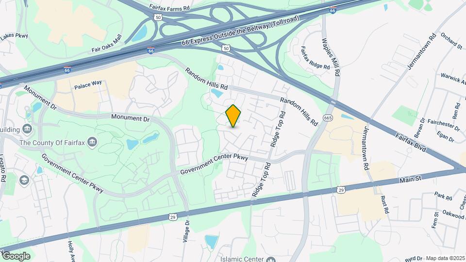 4037 Fairfax Center Hunt Trail Map and Location Details