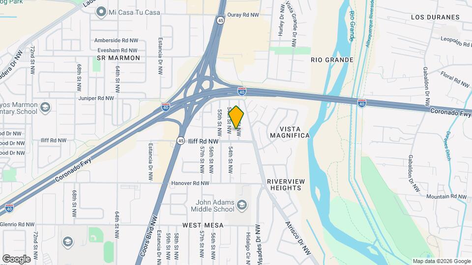 1613 53rd St NW Map and Location Details