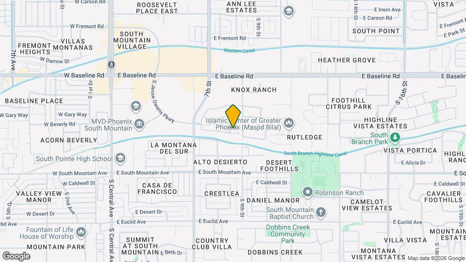 836 Gary Ln Map and Location Details