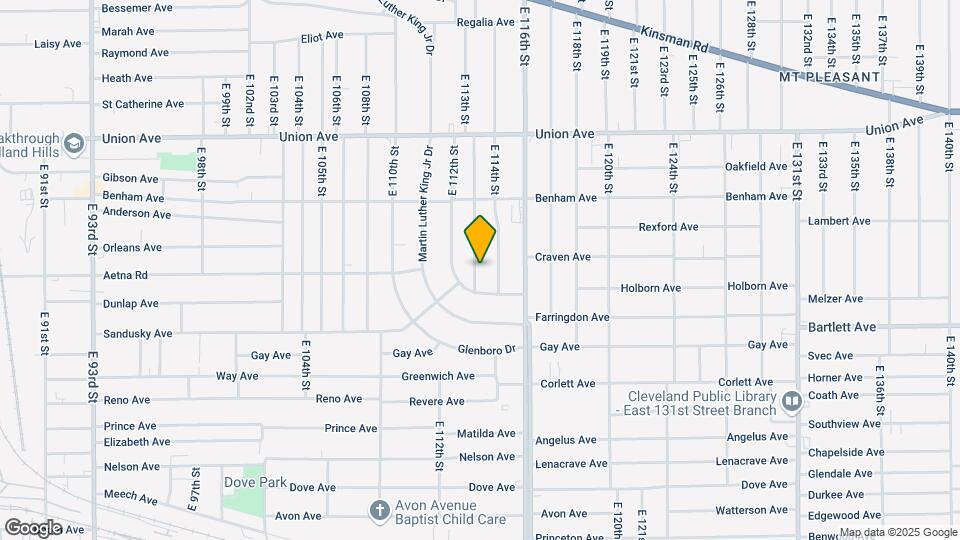 3657 E 113th St Map and Location Details