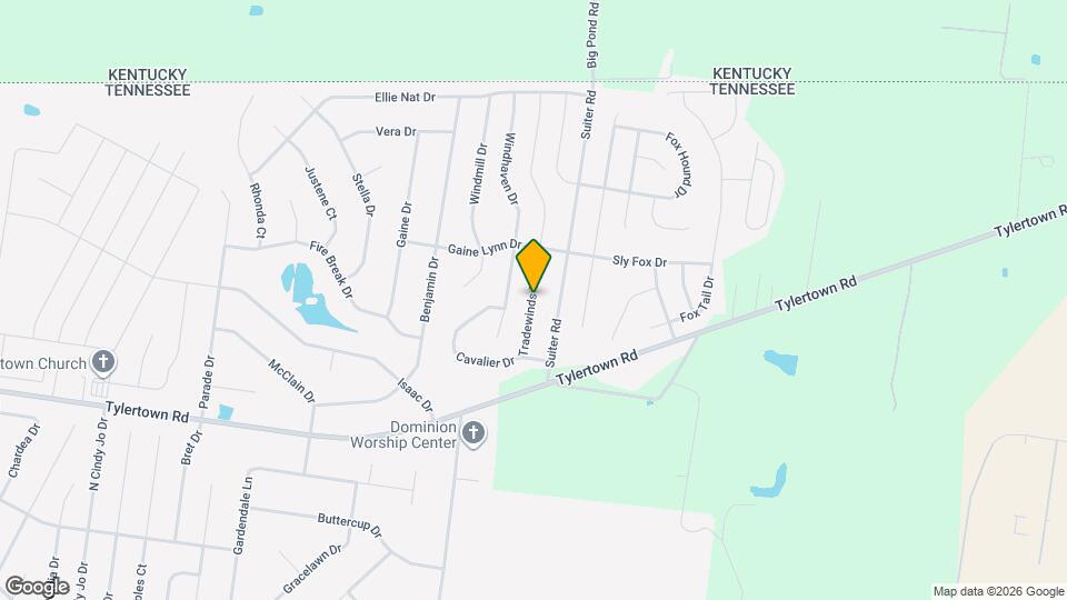 3753 Tradewinds Terrace Map and Location Details