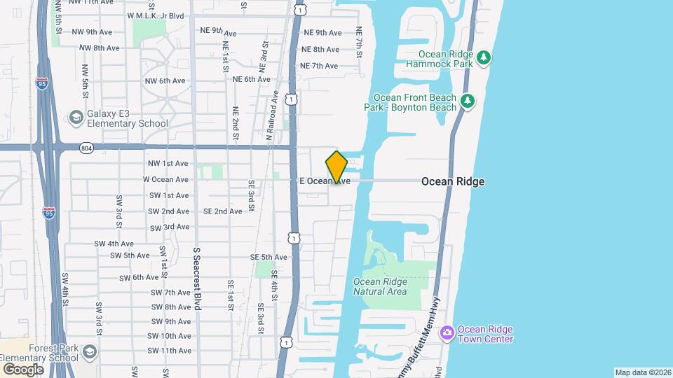 720 E Ocean Ave Mapa y Detalles de la Ubicación