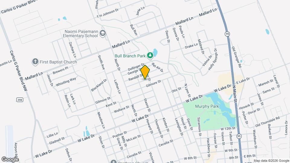 905 Kirk St Map and Location Details