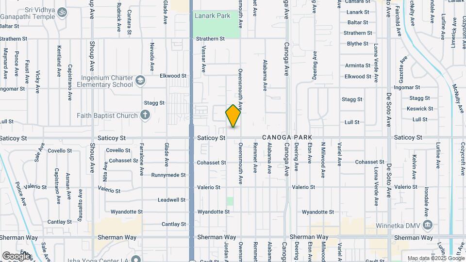 21731 Saticoy St Mapa y Detalles de la Ubicación