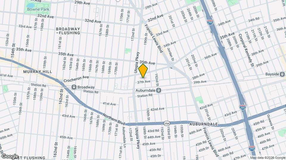 189-37 37th Ave Map and Location Details