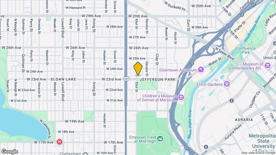 Parkview Lofts Map and Location Details