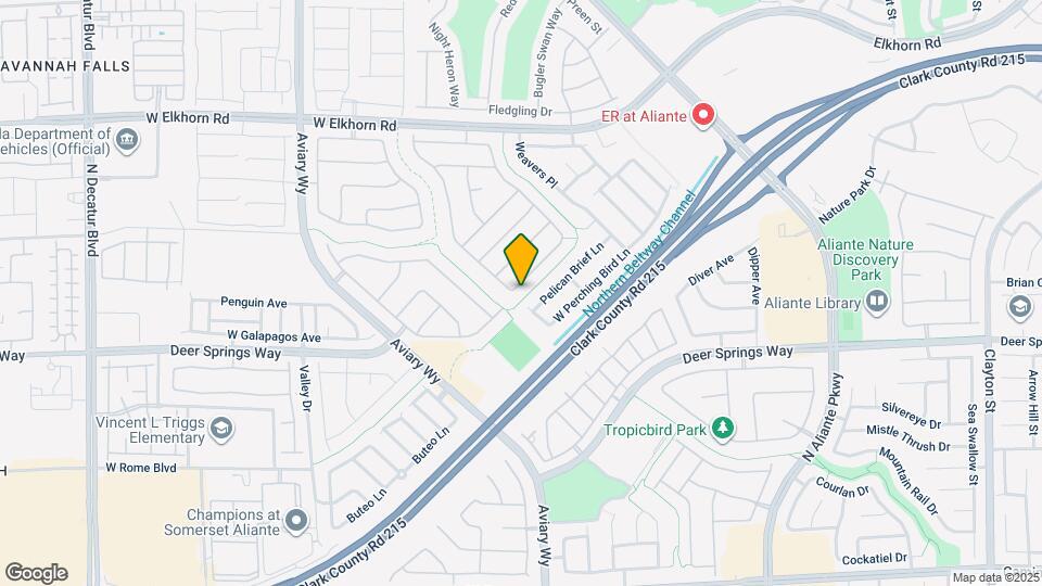 3721 Alcantara Ln Map and Location Details