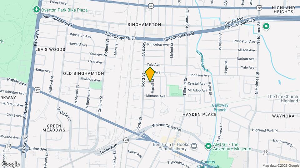 307 Harrell St Map and Location Details