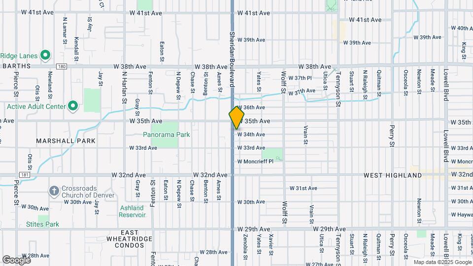 3400-3404 Sheridan Boulevard Map and Location Details