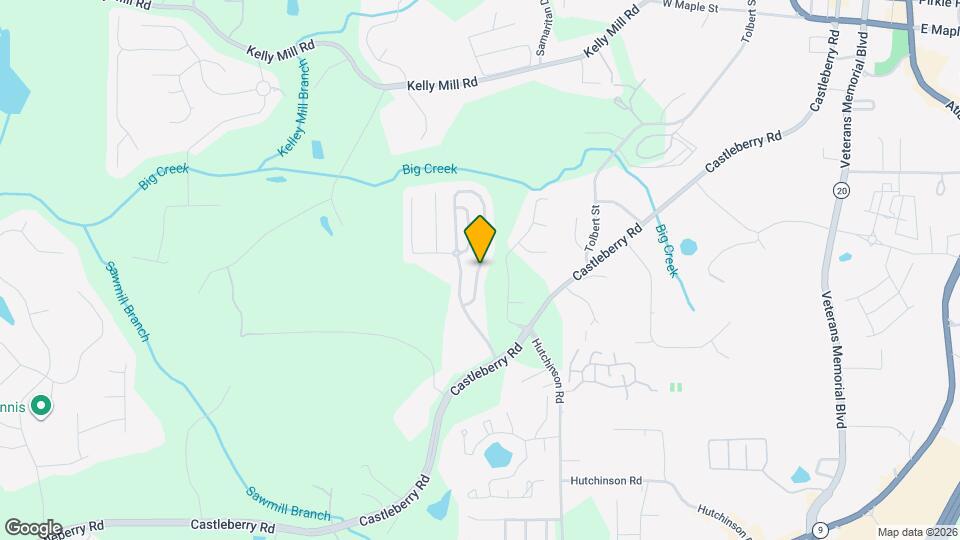 3338 Castleberry Village Cir Map and Location Details