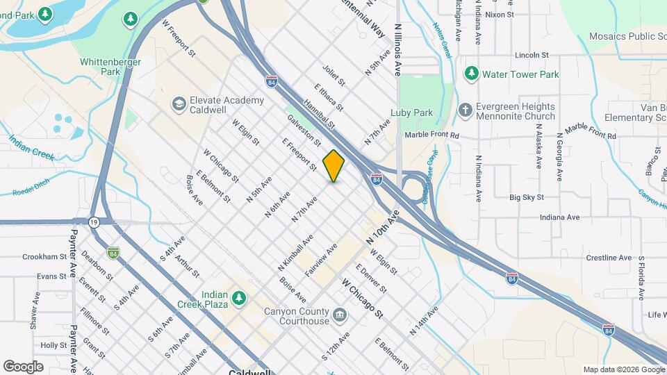 718 E Freeport St Map and Location Details