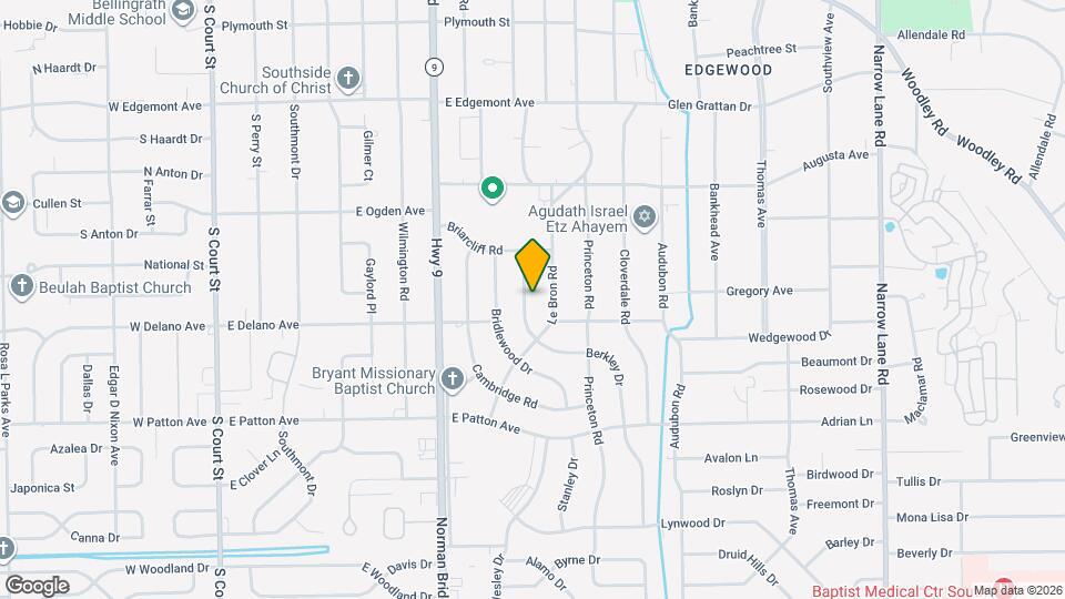3543 Berkley Dr Map and Location Details