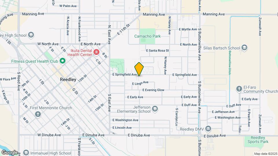 883 E Springfield Ave Map and Location Details