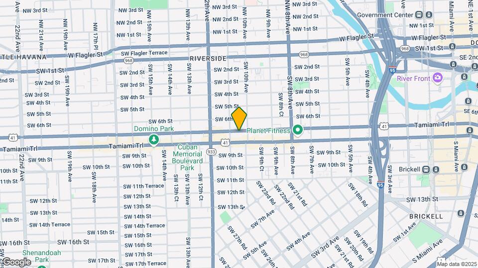 1036 SW 7th St Mapa y Detalles de la Ubicación